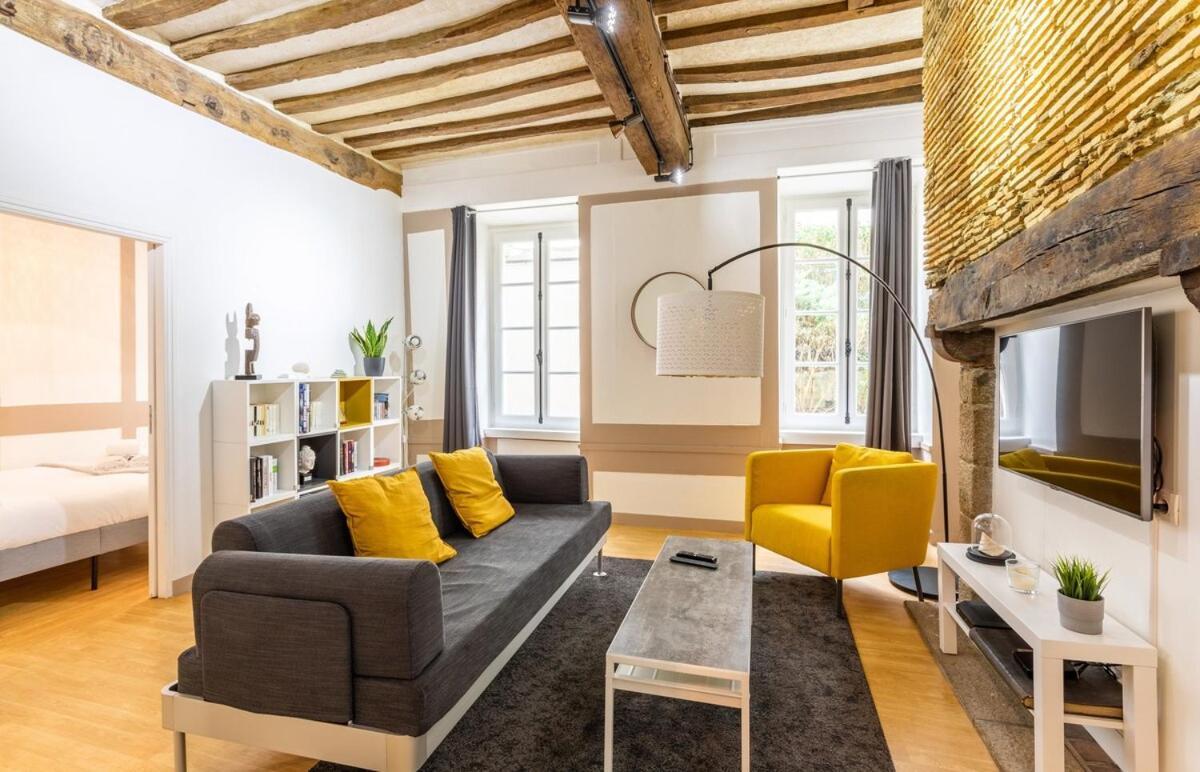 Leperdit - Bel Appartement De Charme - Hypercentre Ренн Экстерьер фото