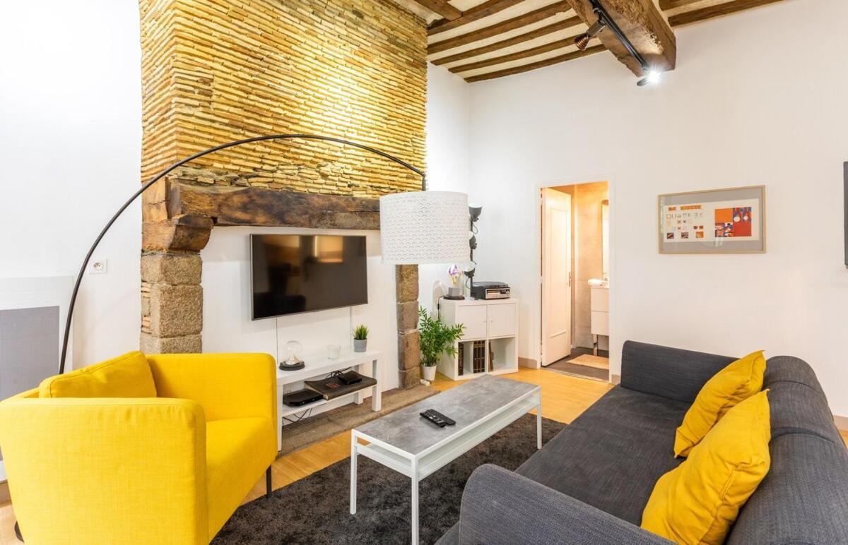 Leperdit - Bel Appartement De Charme - Hypercentre Ренн Экстерьер фото